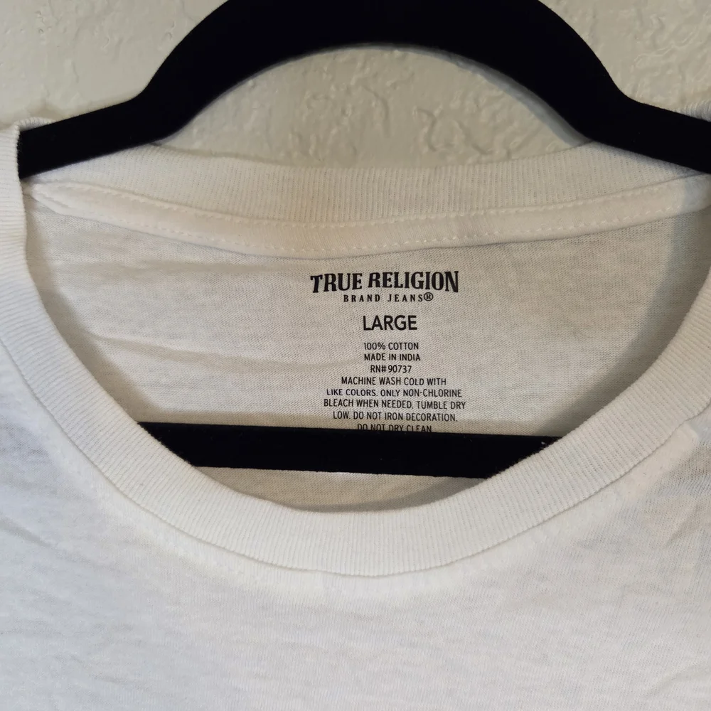 True Religion Men's White T-Shirt